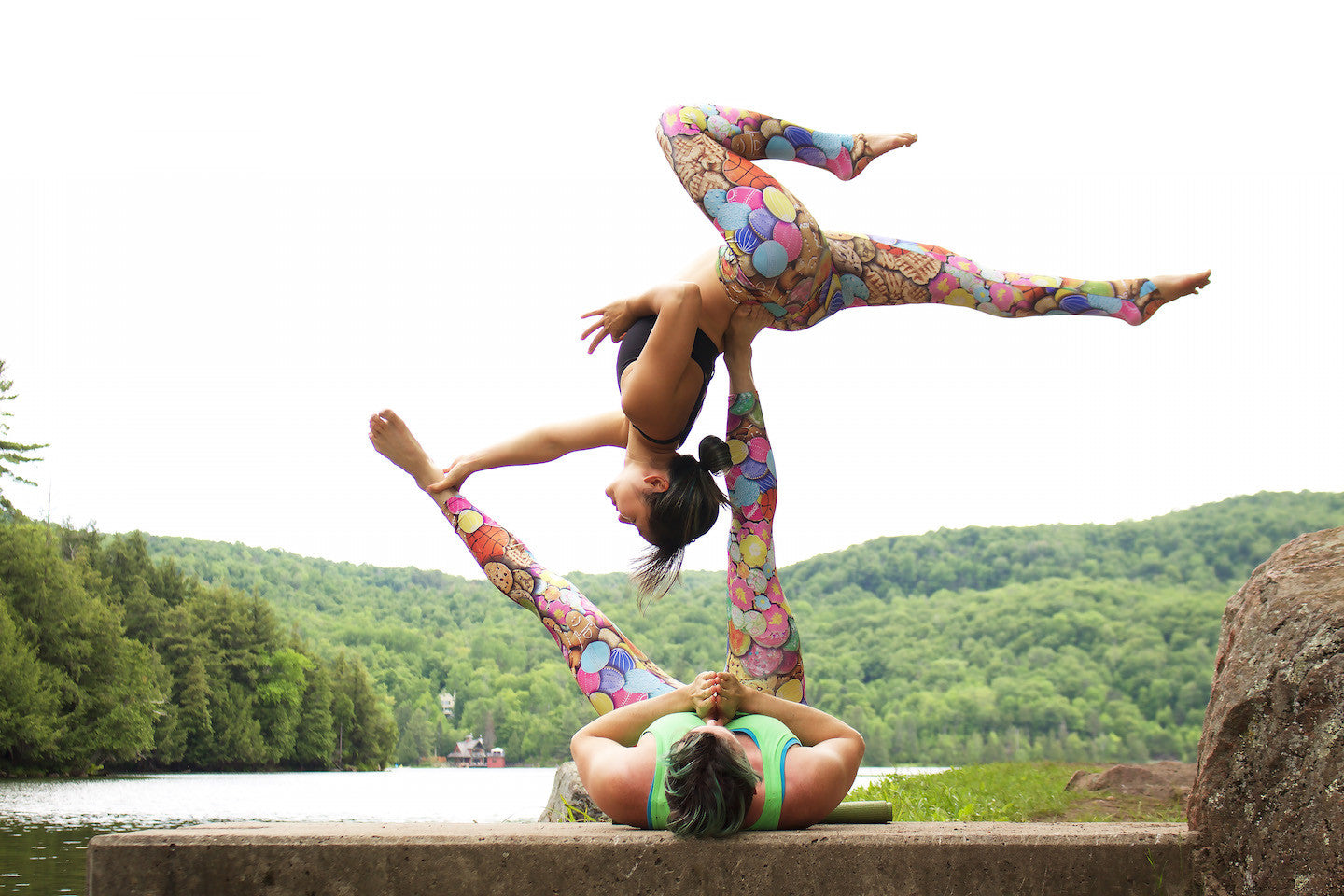 Acro Yoga Post - Mono Limb Back Bend (Gatineau Park, just outside of Ottawa)